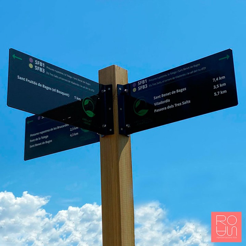 Banderola per Anella Verda